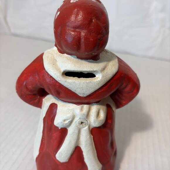 Cast Iron Black Americana Coin Bank - Picture 3 of 5